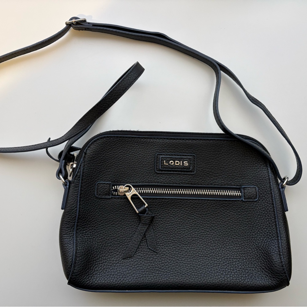 Lodis Charlotte Leather Crossbody Bag